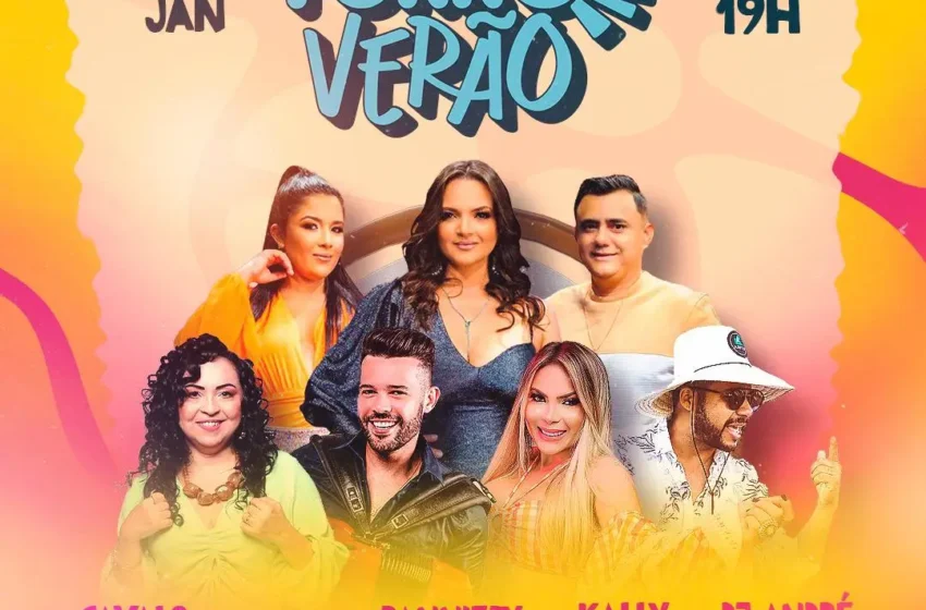  Eliane, Cavalo de Pau, Kally Fonseca e Ranniery Gomes animam o Festival Forró Verão neste sábado