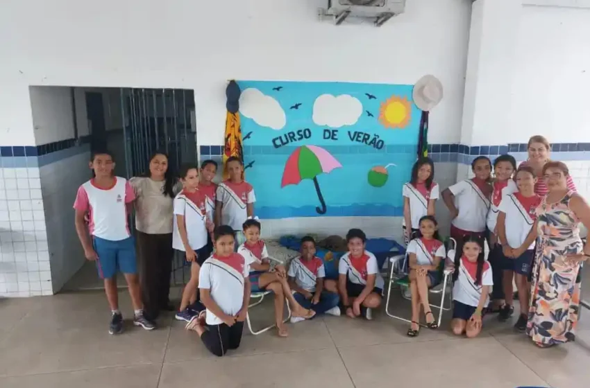  Prefeitura dá início ao ‘Curso de Verão’ para alunos da Rede Municipal nesta segunda-feira