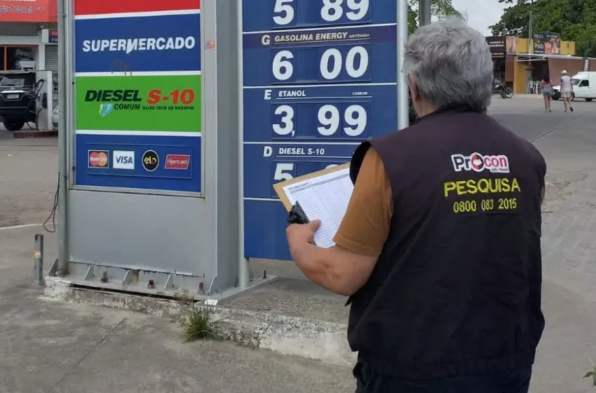  Procon-JP exige explicações de postos de combustíveis sobre alta no preço da gasolina