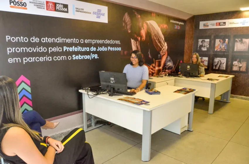  João Pessoa lidera o ranking nacional de atendimentos da Sala do Empreendedor