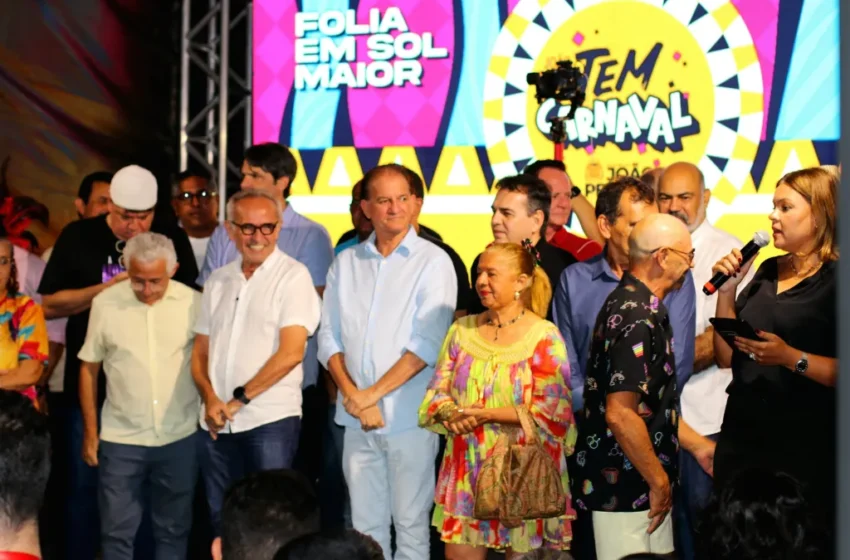  Cícero Lucena apresenta programação das prévias, Folia de Rua e Carnaval Tradição com grandes nomes da música brasileira