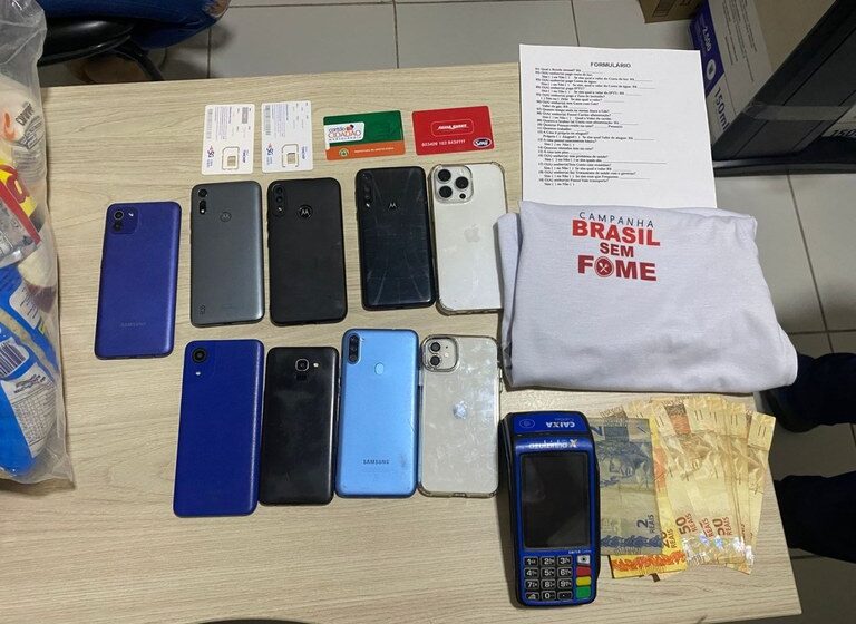 EM FLAGRANTE: Polícia Civil prende casal que ‘doava’ cestas básicas para aplicar golpe contra idosos