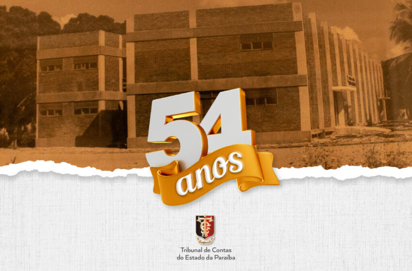  TCE-PB comemora seus 54 anos de história