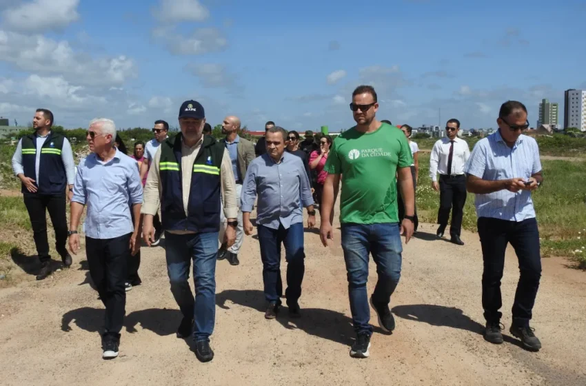  Prefeitura de João Pessoa realiza vistoria técnica no Parque da Cidade com representantes da Sudema e de diversas entidades