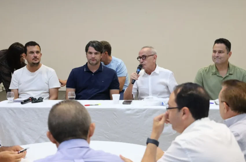  Cícero Lucena realiza 1° encontro com nova equipe, anuncia Odon Bezerra como líder e Emano Santos para a Articulação Política