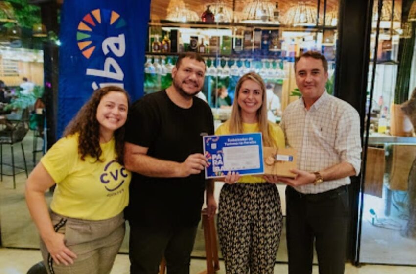  Paraíba valoriza agentes de viagens da CVC com premiação especial