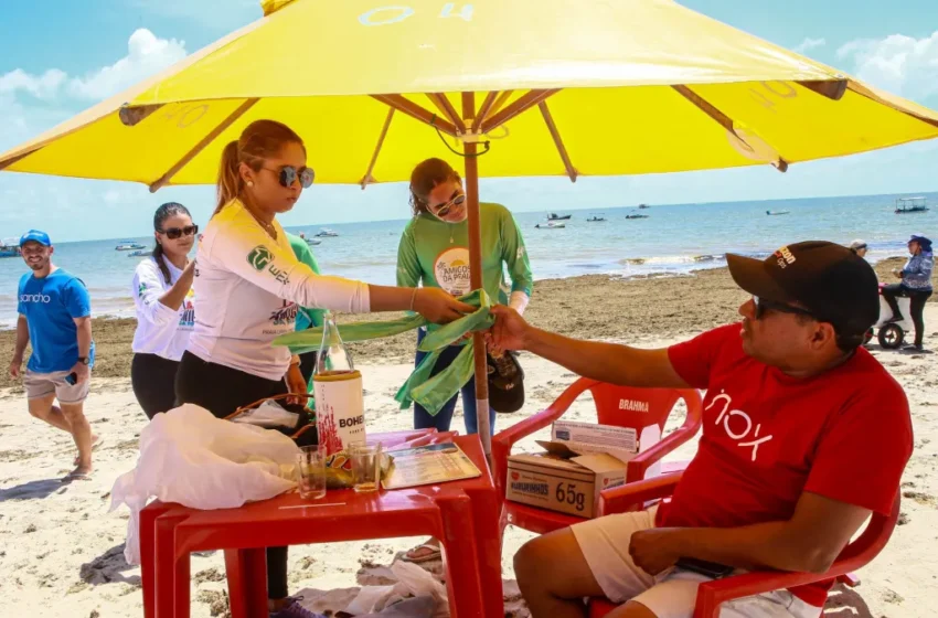  Projeto ‘Amigos da Praia’ realiza ação educativa nas praias do Seixas e da Penha