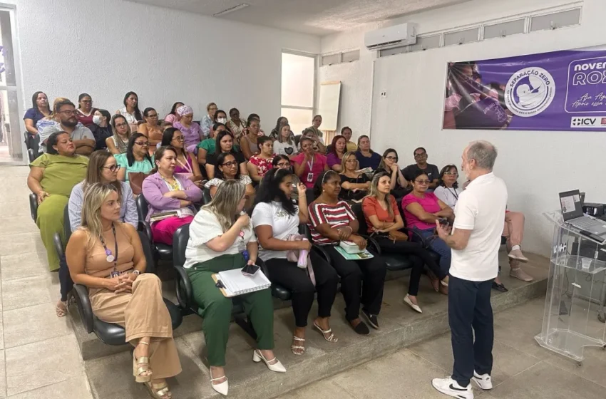  Instituto Cândida Vargas promove capacitação sobre alimentação de prematuros