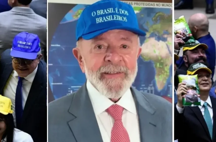  Lula entra na “guerra dos bonés” reforça time governista, mas oposição promete reagir às táticas de Sidônio