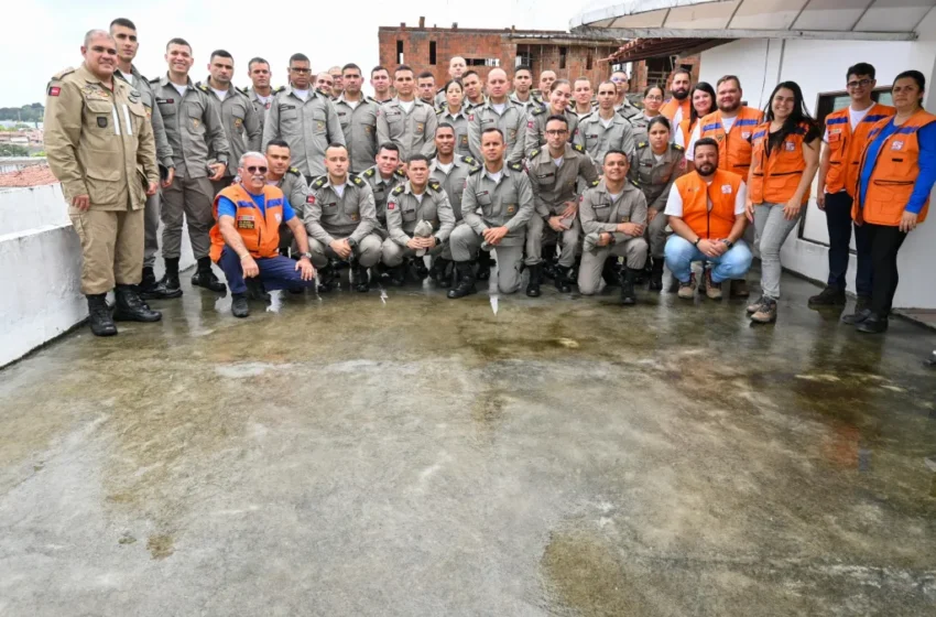  Defesa Civil recebe visita dos cadetes do Curso de Formação de Oficiais da Polícia Militar da Paraíba