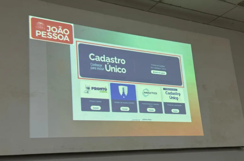  Servidores da Prefeitura passam por capacitação sobre funcionamento do novo portal do Cadastro Único