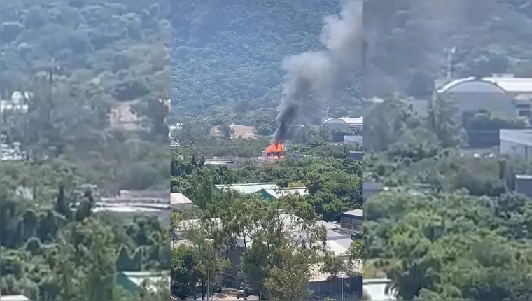  Incêndio de grandes proporções atinge Projac/Globo, no Rio de Janeiro