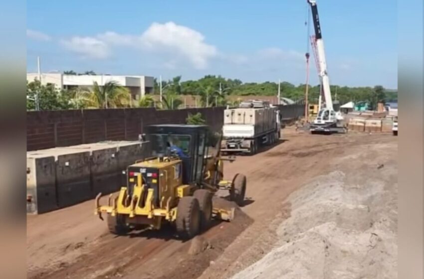  Governador João anuncia a chegada de equipamento que fará fundações da estrutura da Ponte do Futuro