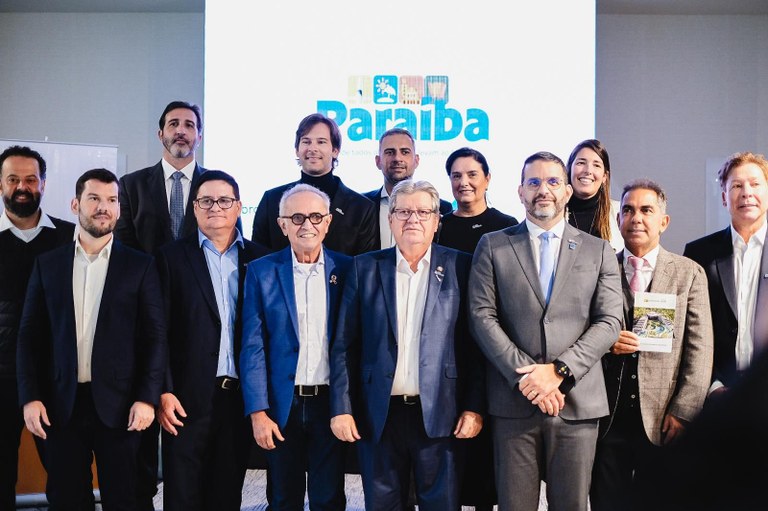  Governador João lidera Missão Paraíba na apresentação do Polo Turístico Cabo Branco, em Lisboa