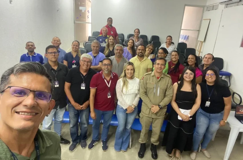  Servidores do Instituto Cândida Vargas participam de capacitação sobre brigada de incêndio