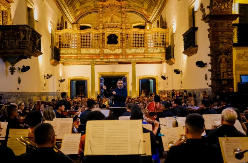  Orquestra Sinfônica de João Pessoa realiza primeiro concerto oficial da temporada 2025