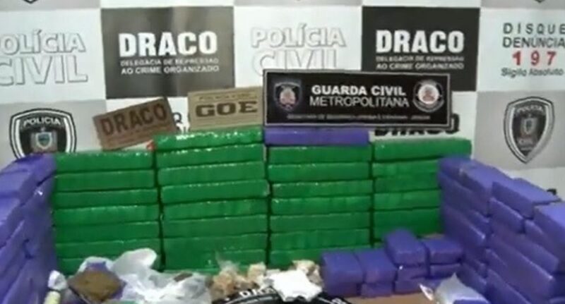  Operação conjunta apreende 80 tabletes de maconha e 1,4 kg de crack no bairro de Valentina, em JP