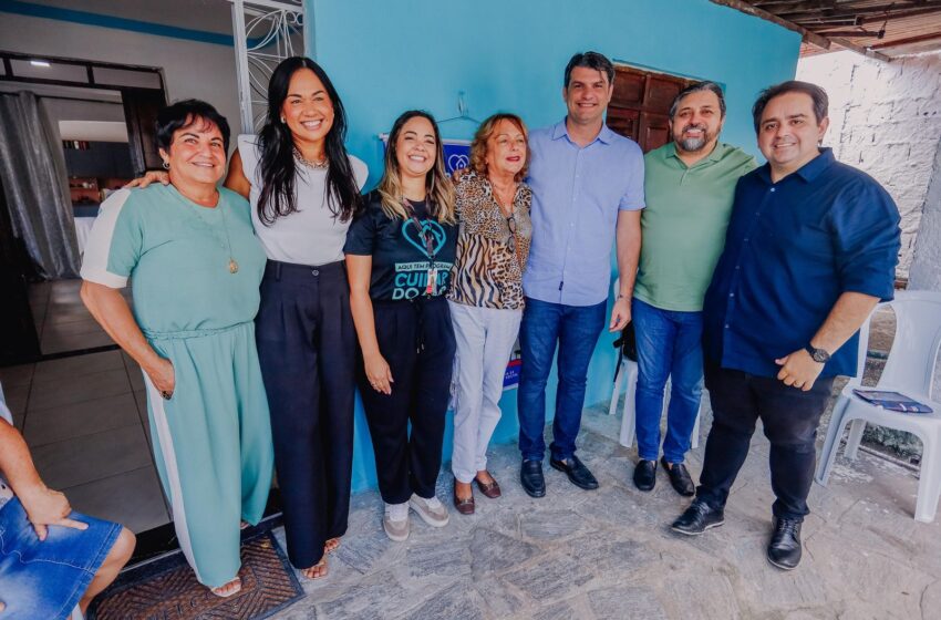  Leo Bezerra visita mais uma família beneficiada e destaca pioneirismo do programa ‘Cuidar do Lar’