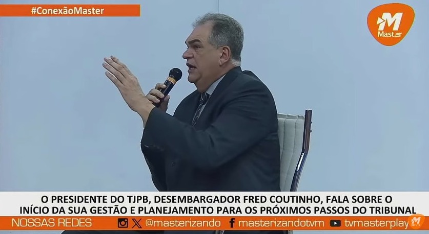  Fred Coutinho fala, com exclusividade no Conexão Master, sobre “ativismo” no Poder Judiciário