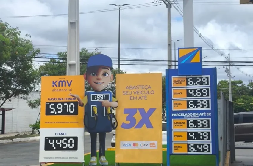 Procon-JP notifica nove postos de combustíveis por descumprir lei que regula dimensão de placas de preços