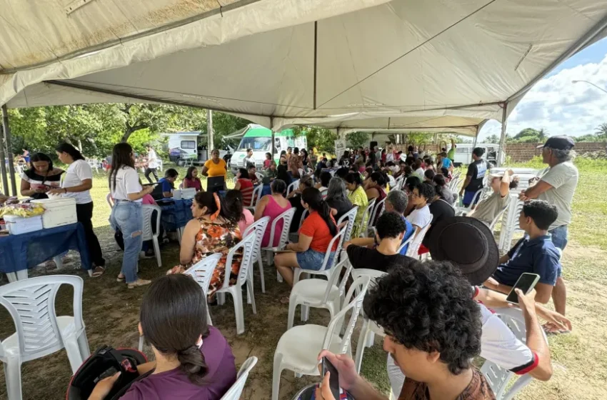 Prefeitura realiza mais de 430 atendimentos durante Caravana do Cuidar no Engenho Velho