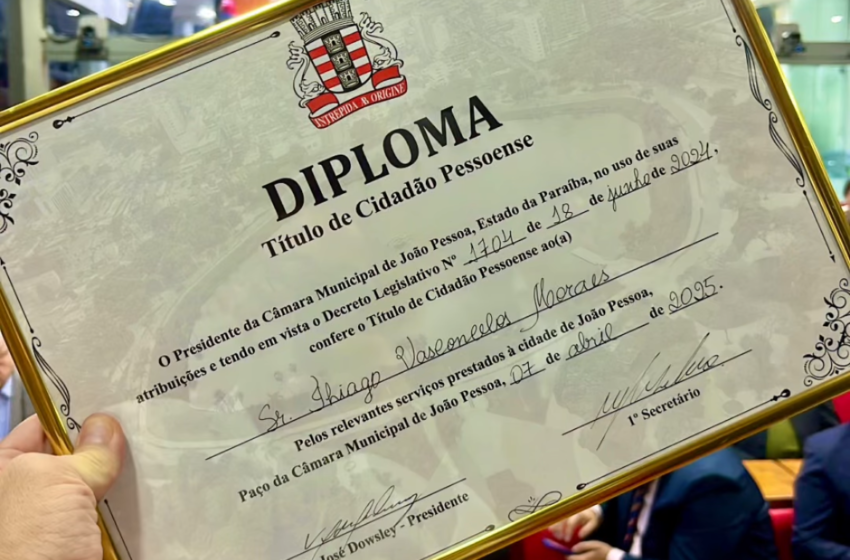  Profissionais da Comunicação recebem homenagem da Câmara Municipal de João Pessoa; saiba mais