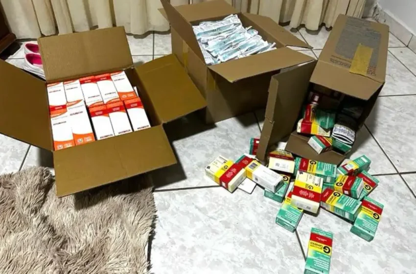  Autoridades investigam rota internacional de tráfico de medicamentos