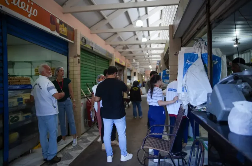 Vigilância Sanitária e outros órgãos municipais retornam ao Mercado Central para novas inspeções