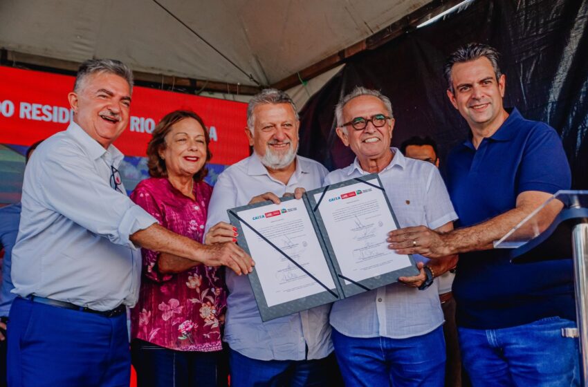  Cícero Lucena autoriza, junto ao presidente da Caixa, construção do Residencial Rio Paraíba no Alto do Mateus