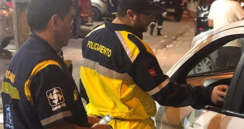 Detran-PB multa 458 motoristas durante a Operação Lei Seca
