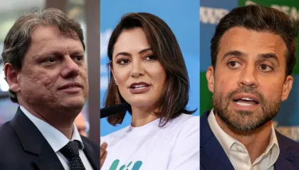 Tarcísio, Michelle e Marçal são os nomes mais fortes sem Bolsonaro na disputa em 2026, aponta pesquisa da Quaest