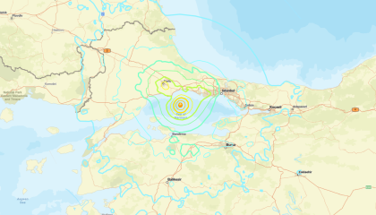  Abalo sísmico de magnitude 6,2 é registrado próximo a Istambul, na Turquia