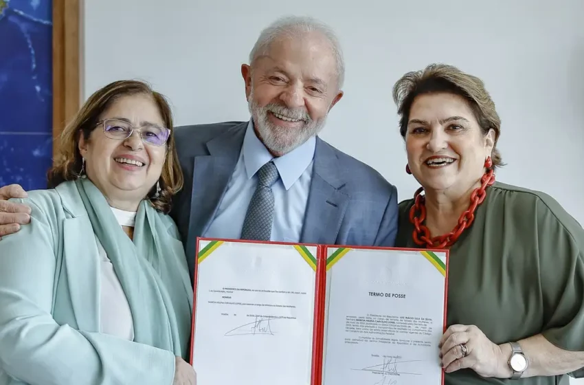 Lula oficializa Márcia Lopes como nova ministra das Mulheres