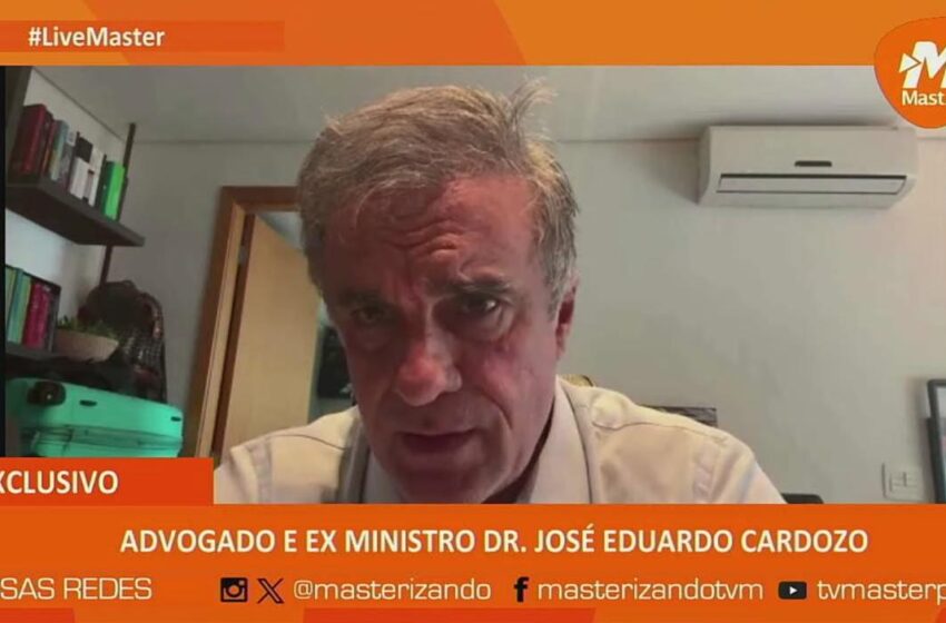  Ex-ministro e advogado José Eduardo Cardozo fala sobre anistia em exclusiva para TV Master