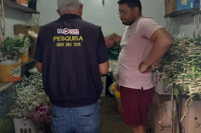 Procon-JP divulga pesquisa com preços de flores e cestas de café da manhã; variação surpreende