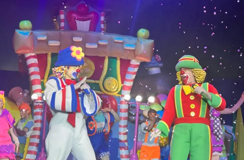 Funjope leva crianças autistas para tarde de diversão no Patati Patatá Circo Show