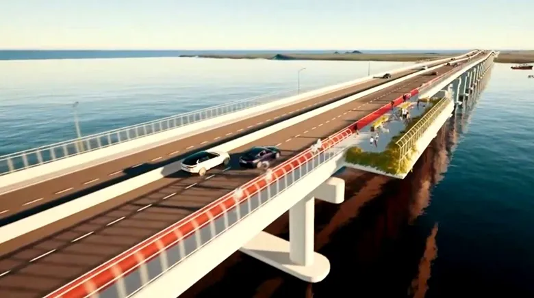  Ponte do Futuro deverá ficar pronta até dezembro de 2026, estima o Governo da Paraíba