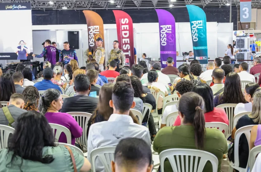 Feirão da Empregabilidade movimenta o Espaço Cultural até esta quinta-feira (22)