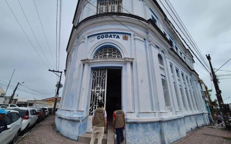 Reforma do prédio onde vai funcionar a nova Central de Polícia, iniciou nessa sexta-feira (23)