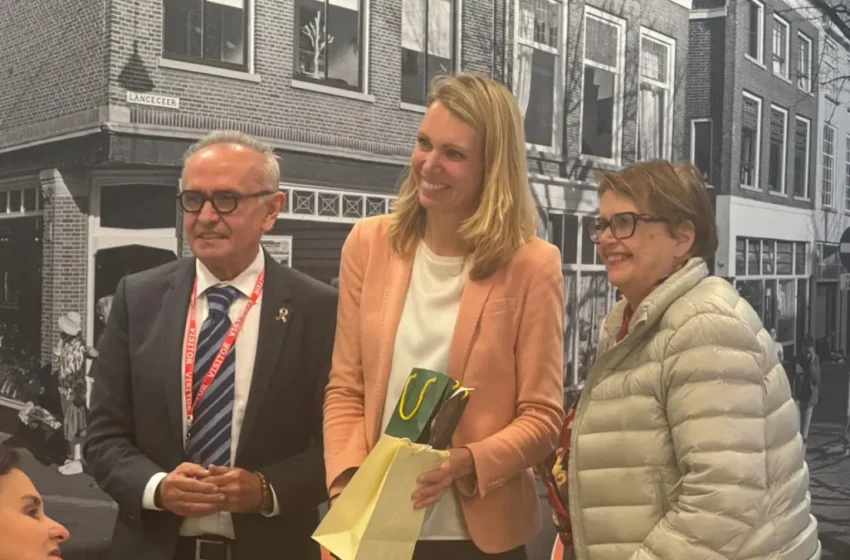 Cícero Lucena inicia agenda oficial na Holanda, representando a Frente Nacional de Prefeitos.