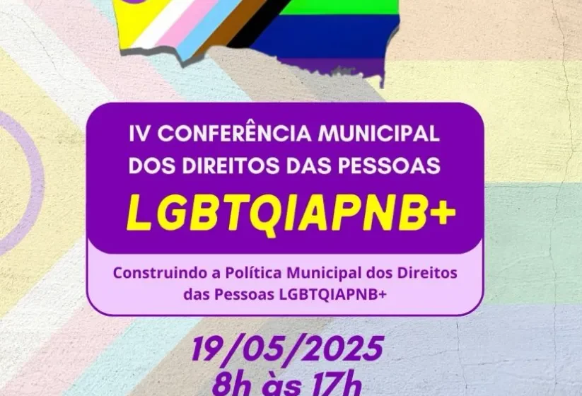  Inscrições para 4ª Conferência Municipal LGBT seguem abertas