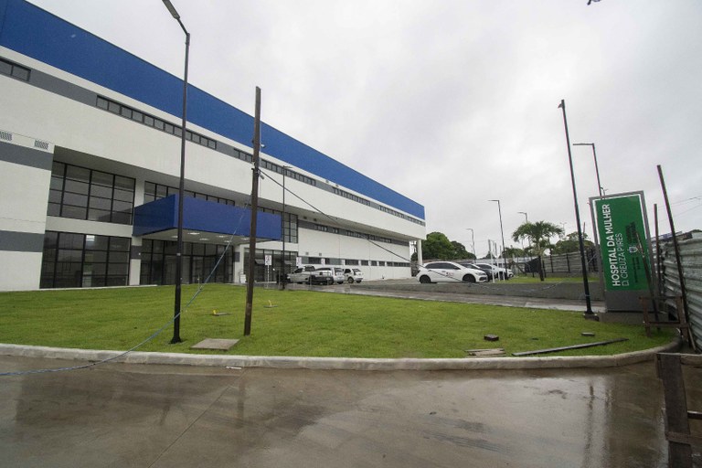  Últimos ajustes: Obras do Hospital da Mulher está chegando ao fim.