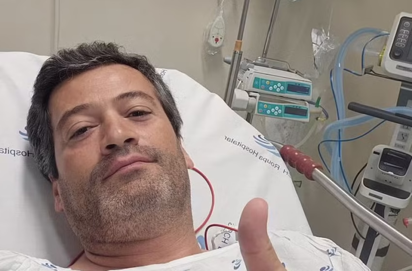 André Ventura, líder da extrema-direita de Portugal, passa mal pela 2° vez em uma semana.