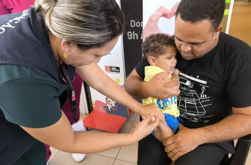 João Pessoa amplia a vacina ACWY como reforço contra meningite em bebês a partir desta terça-feira