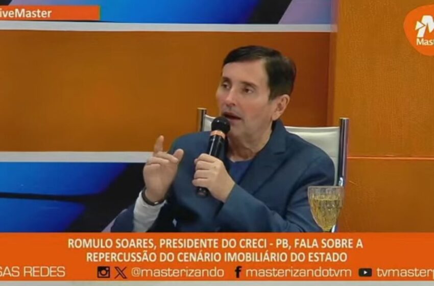 LIVE MASTER: Rômulo Soares fala se vale a pena ser corretor de imóveis