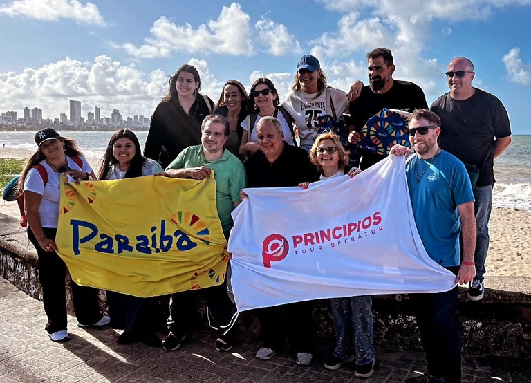 Agentes de viagens argentinos visitam a Paraíba para conhecer o destino
