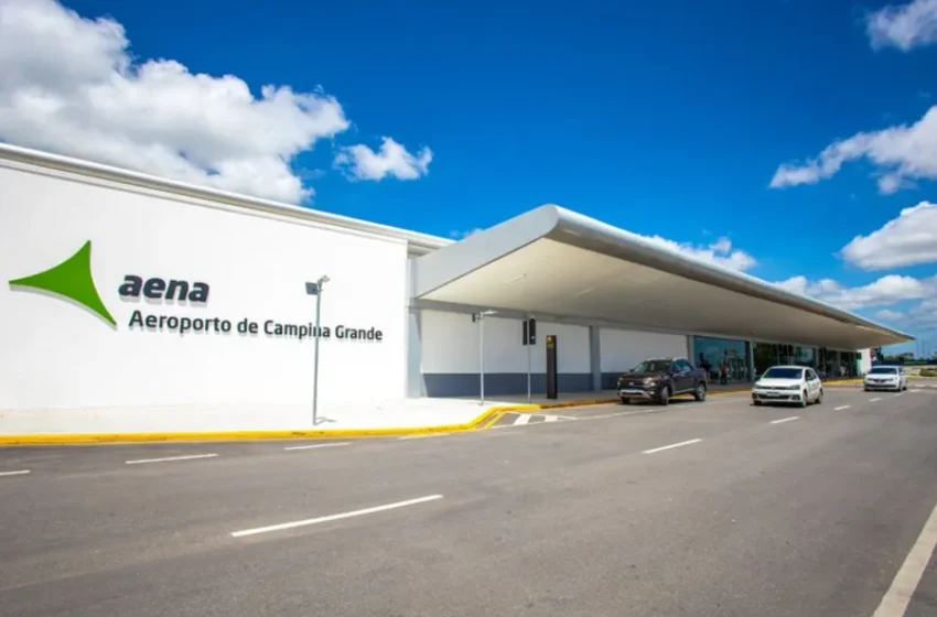 Aeroporto de Campina Grande tem recorde de fluxo de passageiros no São João 2024