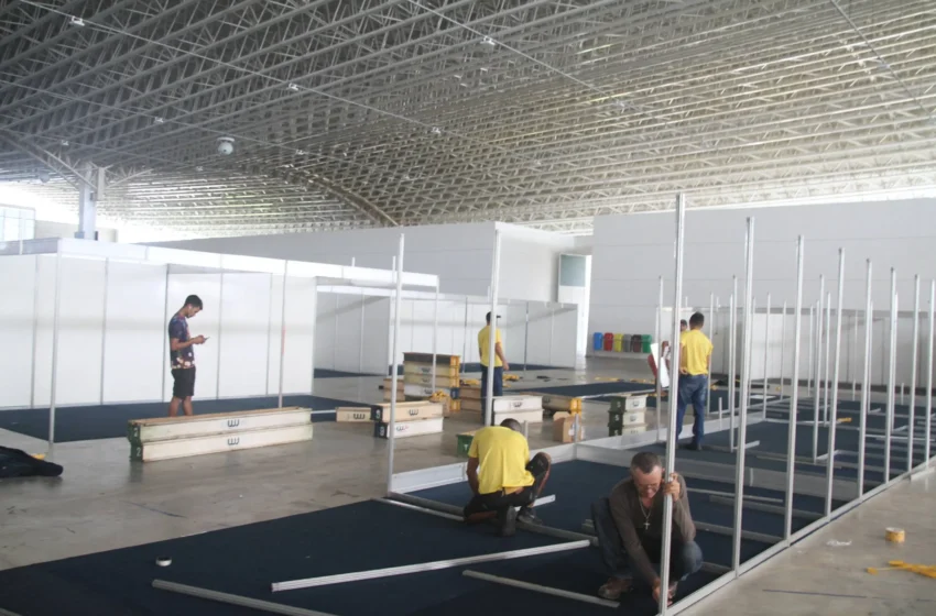 30º edição da Multifeira Brasil Mostra Brasil começa a ser montada em João Pessoa nesta quarta-feira (25) e deve gerar cerca de mil empregos
