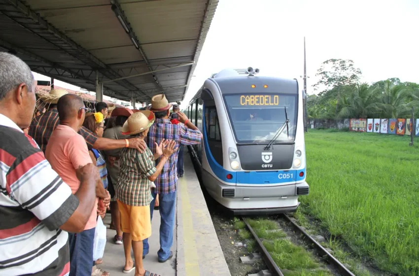 Funcionamento experimental da nova estação de trem em Cabedelo começa nesta quarta-feira (4)