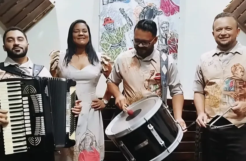 Polo Centro Histórico tem Trio Forrozão Bom Que Só, Lily Sanfoneira e Dida Pachequinho, nesta sexta-feira